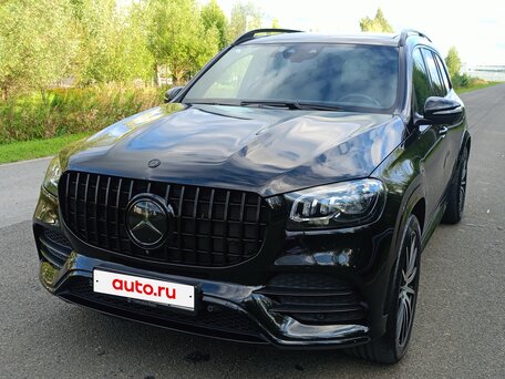 2021 Mercedes-Benz GLS 400 d II (X167), чёрный, 8600000 рублей, вид 3