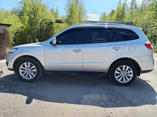2011 Hyundai Santa Fe II Рестайлинг, серебристый, 1650000 рублей, вид 1