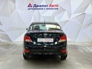 2011 Hyundai Solaris I, чёрный, 670000 рублей, вид 5