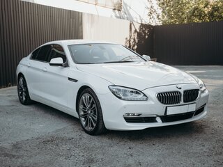 2012 BMW 6 серии Gran Coupe 640i III (F06/F13/F12), белый, 3350000 рублей, вид 1
