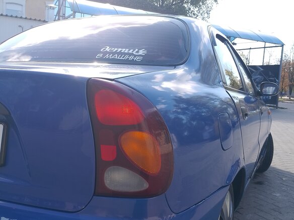 2008 Chevrolet Lanos I, синий - вид 3