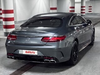 2018 Mercedes-Benz S-Класс AMG 63 AMG III (W222, C217) Рестайлинг, серый, 9950000 рублей, вид 4
