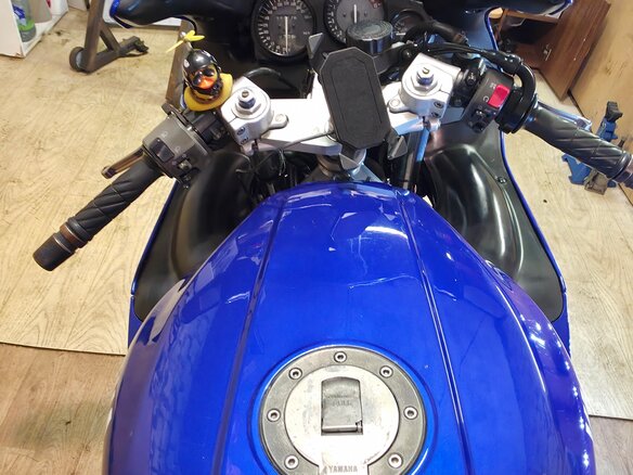 2002 Yamaha YZF600R Thundercat, синий, 299999 рублей - вид 9