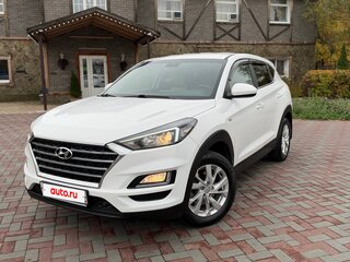 2020 Hyundai Tucson III Рестайлинг, белый, 1660000 рублей, вид 1