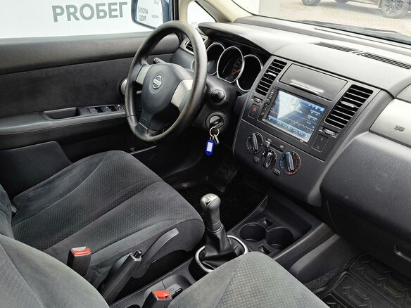 2011 Nissan Tiida I Рестайлинг, синий, 698000 рублей - вид 10