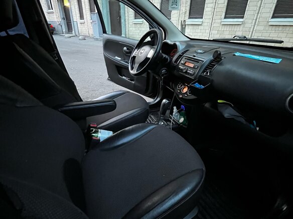 2007 Nissan Note I, чёрный, 430000 рублей - вид 9