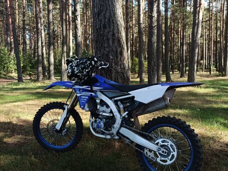 2018 Yamaha YZ250F, синий, 725000 рублей, вид 1