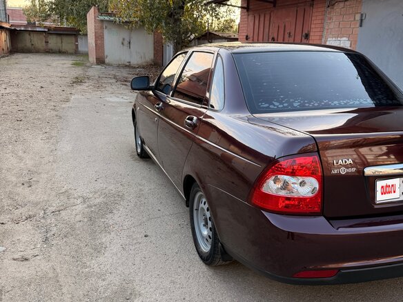 2010 Lada (ВАЗ) Priora I, пурпурный, 375000 рублей - вид 8