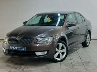 2013 Skoda Octavia III (A7), коричневый, 770000 рублей, вид 1