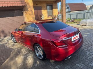 2016 Mercedes-Benz C-Класс 180 IV (W205), красный, 2500000 рублей, вид 2