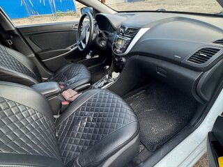2013 Hyundai Solaris I, белый, 570000 рублей, вид 3