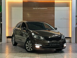 2016 Kia Rio III Рестайлинг, коричневый, 1149000 рублей, вид 3
