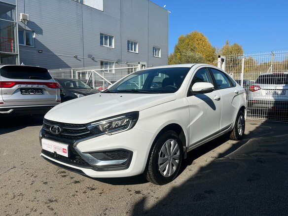 2024 Lada (ВАЗ) Vesta I Рестайлинг (NG), белый, 1239000 рублей - вид 2