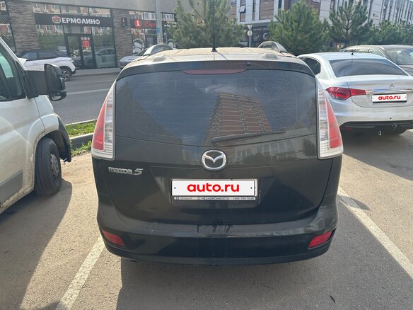 2008 Mazda 5 I (CR) Рестайлинг, чёрный - вид 2