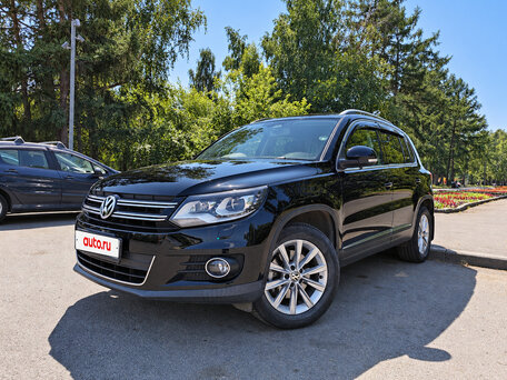2013 Volkswagen Tiguan I Рестайлинг, чёрный, 1290000 рублей, вид 3