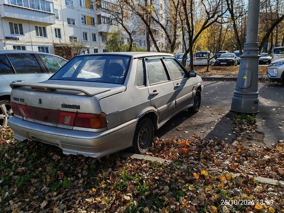 2004 Lada (ВАЗ) 2115, серебристый, 65000 рублей - вид 1