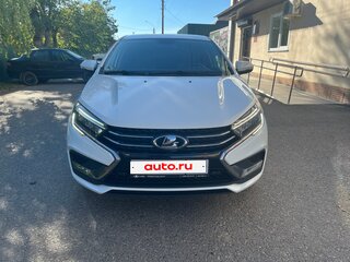 2023 Lada (ВАЗ) Vesta I Рестайлинг (NG), белый, 1400000 рублей, вид 3