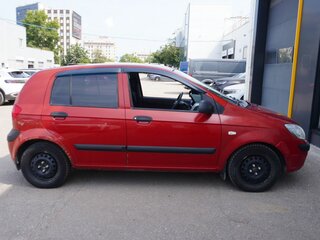 2009 Hyundai Getz I Рестайлинг, красный, 400000 рублей, вид 4