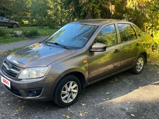 2014 Lada (ВАЗ) Granta I, коричневый, 410000 рублей, вид 1