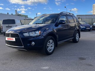 2012 Mitsubishi Outlander II Рестайлинг, синий, 1250000 рублей, вид 3