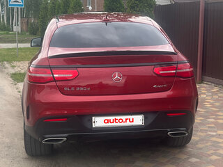 2017 Mercedes-Benz GLE Coupe 350 d I (C292), красный, 4350000 рублей, вид 5