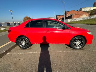 2007 Toyota Corolla AMT X (E140, E150), красный, 380000 рублей, вид 2