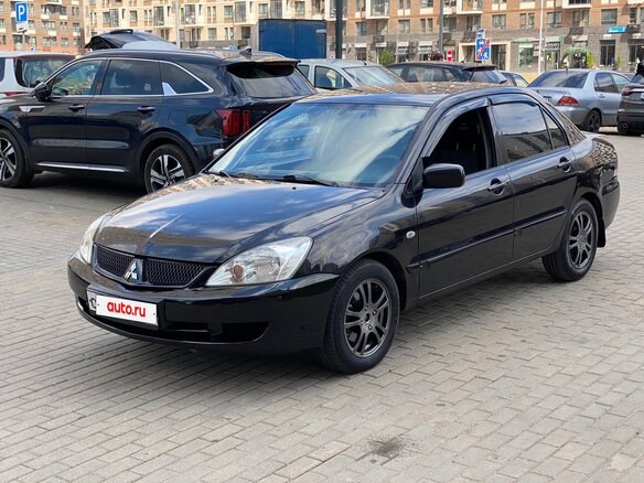2005 Mitsubishi Lancer IX, чёрный - вид 3