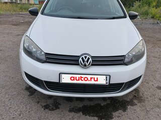 2010 Volkswagen Golf VI, белый, 950000 рублей, вид 2