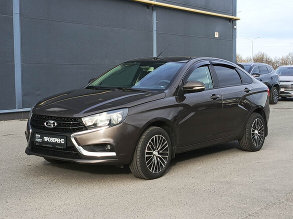 2016 Lada (ВАЗ) Vesta I, коричневый, 715000 рублей