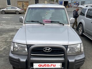 2001 Hyundai Galloper II, серебристый, 350000 рублей, вид 3