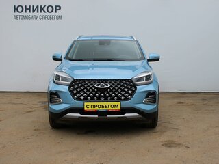 2024 Chery Tiggo 4 Pro I Рестайлинг, голубой, 1639000 рублей, вид 3