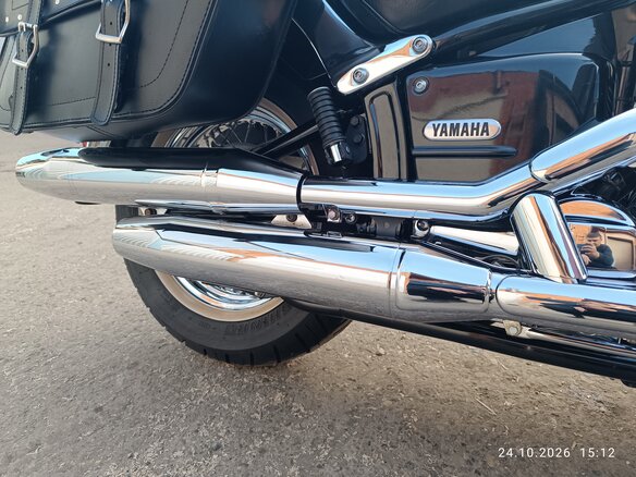 2006 Yamaha XVS650 Drag Star, чёрный, 560000 рублей - вид 10