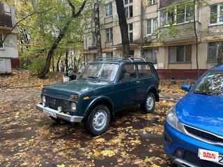 2002 Lada (ВАЗ) 2121 (4x4) I Рестайлинг, синий, 295000 рублей, вид 2