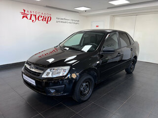 2017 Lada (ВАЗ) Granta I, чёрный, 378000 рублей, вид 1