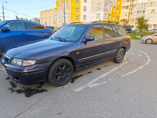 1999 Mazda 626 V (GF), фиолетовый, 180000 рублей, вид 3