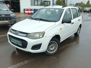 2014 Lada (ВАЗ) Kalina II, белый, 315000 рублей, вид 1