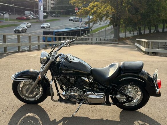 2003 Yamaha XVS1100, чёрный, 445000 рублей - вид 1