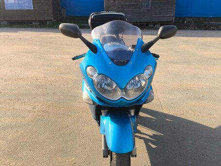 2005 Kawasaki ZZR 1200, синий, 400000 рублей, вид 1
