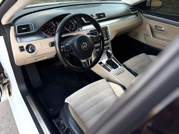 2012 Volkswagen Passat CC I Рестайлинг, белый, 1390000 рублей - вид 19