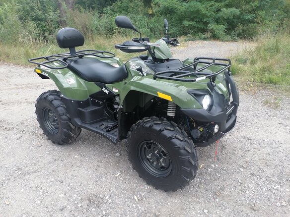 2014 Sym QuadRaider, зелёный, 399000 рублей - вид 7