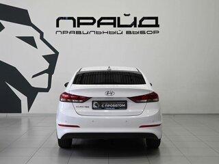 2018 Hyundai Elantra VI (AD), белый, 1399900 рублей, вид 4