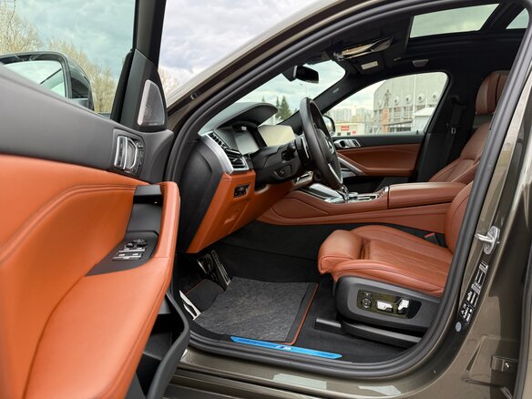 2021 BMW X6 30d III (G06), зелёный, 7990000 рублей - вид 11