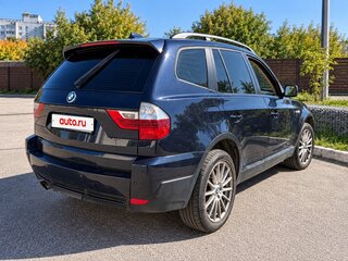 2007 BMW X3 25i I (E83) Рестайлинг, синий, 720000 рублей, вид 3