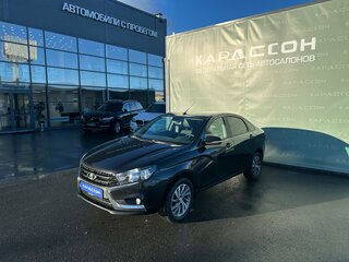 2017 Lada (ВАЗ) Vesta I, чёрный, 830000 рублей, вид 1