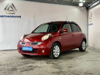 2008 Nissan Micra III (K12), красный, 649000 рублей, вид 1