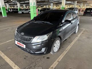 2012 Kia Rio III, чёрный, 710000 рублей, вид 1