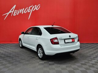 2018 Skoda Rapid I Рестайлинг, белый, 1149000 рублей, вид 3