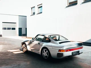 1990 Porsche 959, серебристый, 210000000 рублей, вид 3