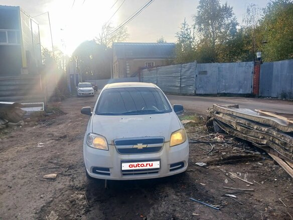 2011 Chevrolet Aveo I Рестайлинг, белый - вид 1