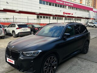 2021 BMW X3 30d xDrive III (G01) Рестайлинг, чёрный, 6000000 рублей, вид 3